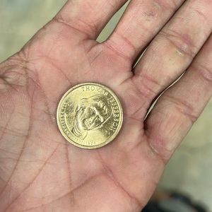 THOMAS JEFFERSON $1 PRESIDENTIAL  1801-1809